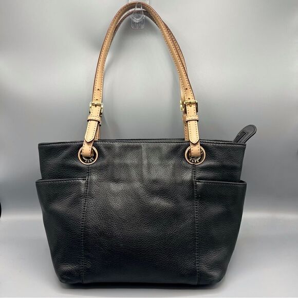 Michael Kors Jet Set Travel East West Pebble Leather Tote - Picture 2 of 12